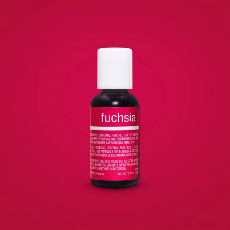 Гелевый краситель Chefmaster Фуксия (Fuchsia) 20 грамм
