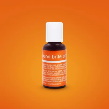 Гелевый краситель Chefmaster Электрический оранжевый (Neon Brite Orange) 20 грамм
