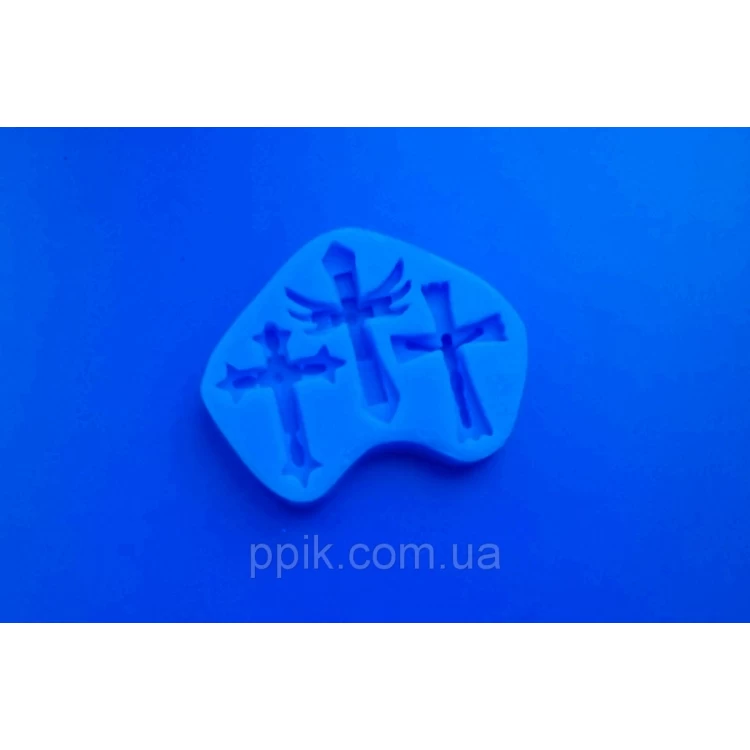 Молд силиконовый "Крестик3"