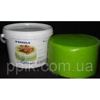 Салатова Мастика (цукрова паста) BAKELS для обтягування 1 кг