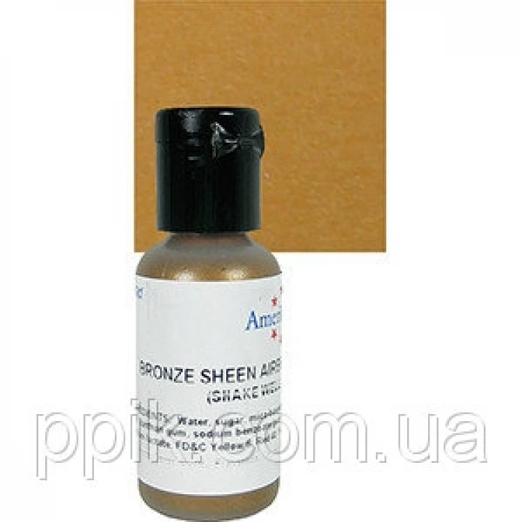 Краситель гелевый Americolor перламутровый бронза (Bronze sheen)