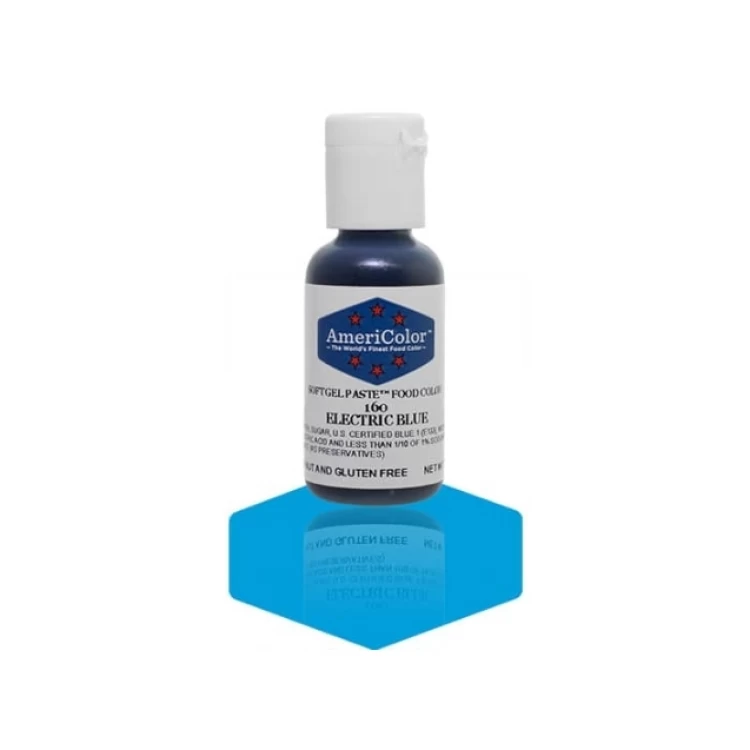 Краситель гелевый Americolor Электрический Синий (Electric blue)