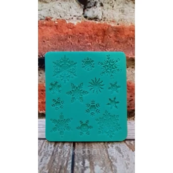Молд силіконовий сніжинки