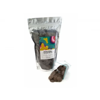 Шоколад чёрный "Natra Cacao", 70 % какао 0.5 кг