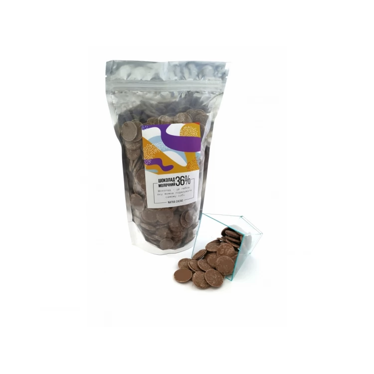 Шоколад молочный "Natra Cacao", 36% какао 1 кг