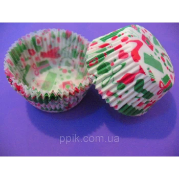 Тарталетки (капсулы) бумажные для кексов, капкейков Дамский набор