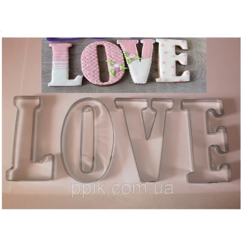 Вирубка для пряників "LOVE"