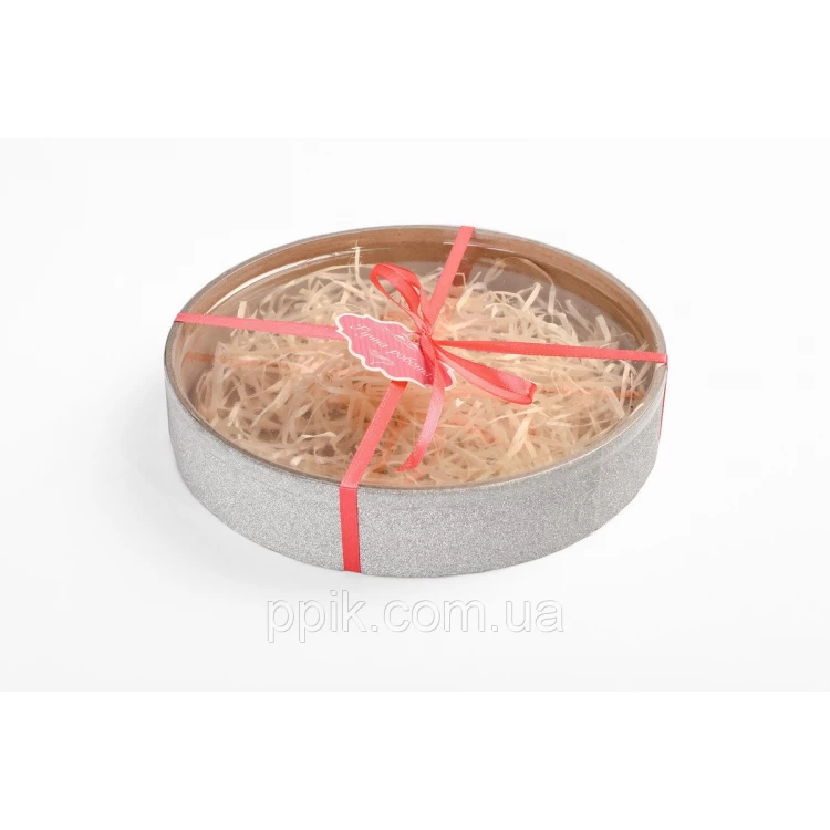 Коробка для пряников Деревянная Серебряная 20*4 см (1 шт)
