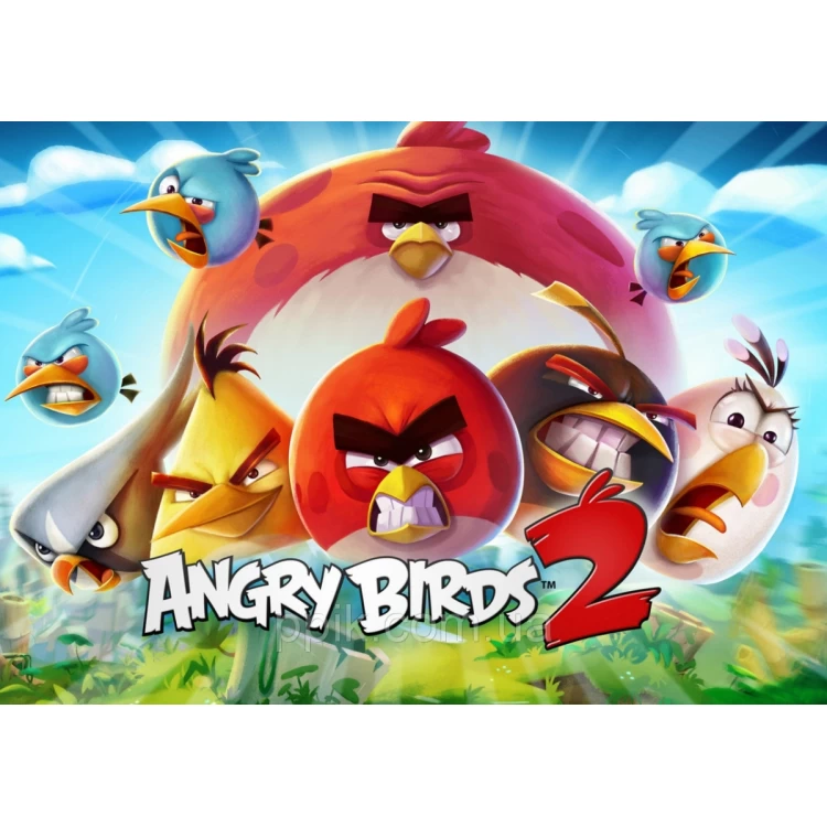 Вафельная картинка Angry Birds/Злые птички 1
