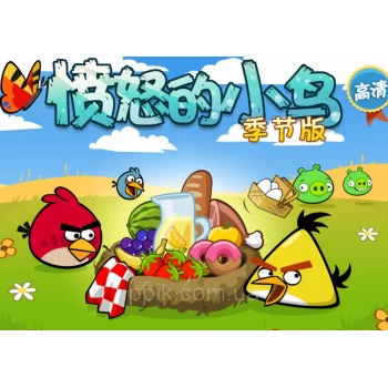 Вафельная картинка Angry Birds/Злые птички 4
