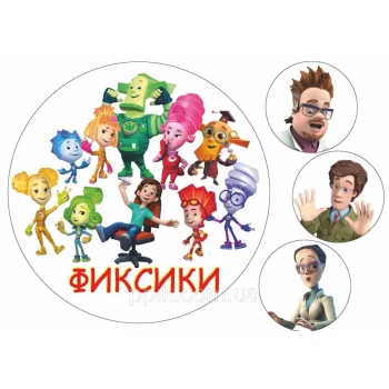 Вафельная картинка Фиксики 6
