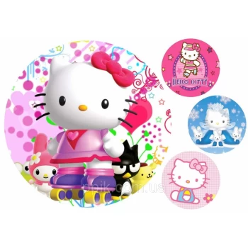 Вафельна картинка Hello Kitty / Хелло Кітті 9