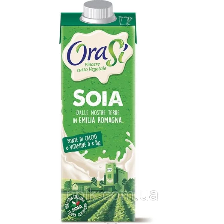 Соевый напиток с витаминами и кальцием OraSi, 1л
