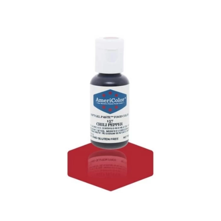 Краситель гелевый Americolor Перец чили (Chili pepper)