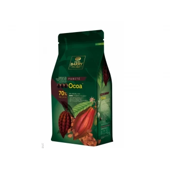 Бельгійський Чорний шоколад Cacao Barry Ocoa 70% , 1 кг