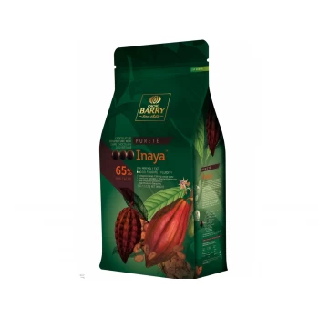 Бельгійський Чорний шоколад Cacao Barry Inaya 65%, 1 кг