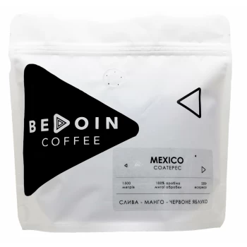Кава в зернах свіже обсмажування MEXICO HG COATEPEC 250Г