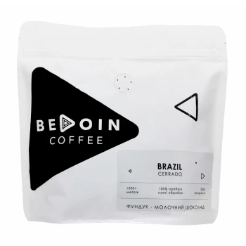 Кофе в зернах свежая обжарка BRAZIL CERRADO YELLOW BOURBON 250г.