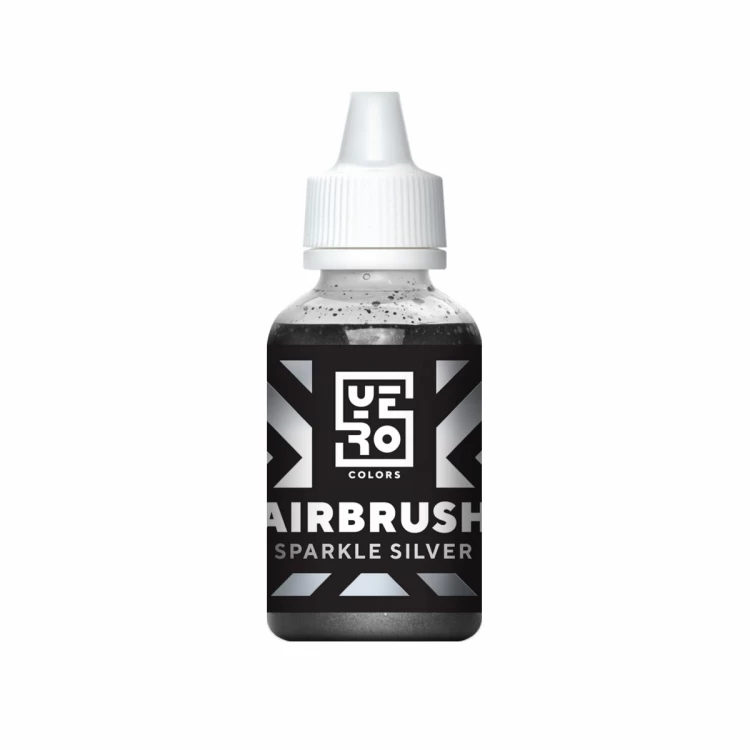 Краситель пищевой для аэрографа YERO Colors Серебро 70 г
