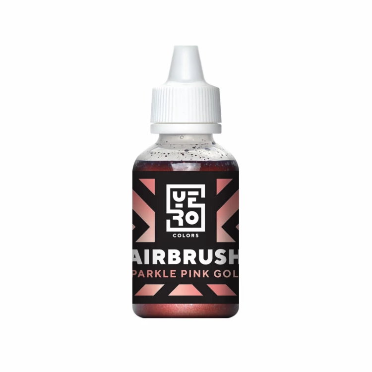 Краситель пищевой для аэрографа YERO Colors Розовое золото 70 г