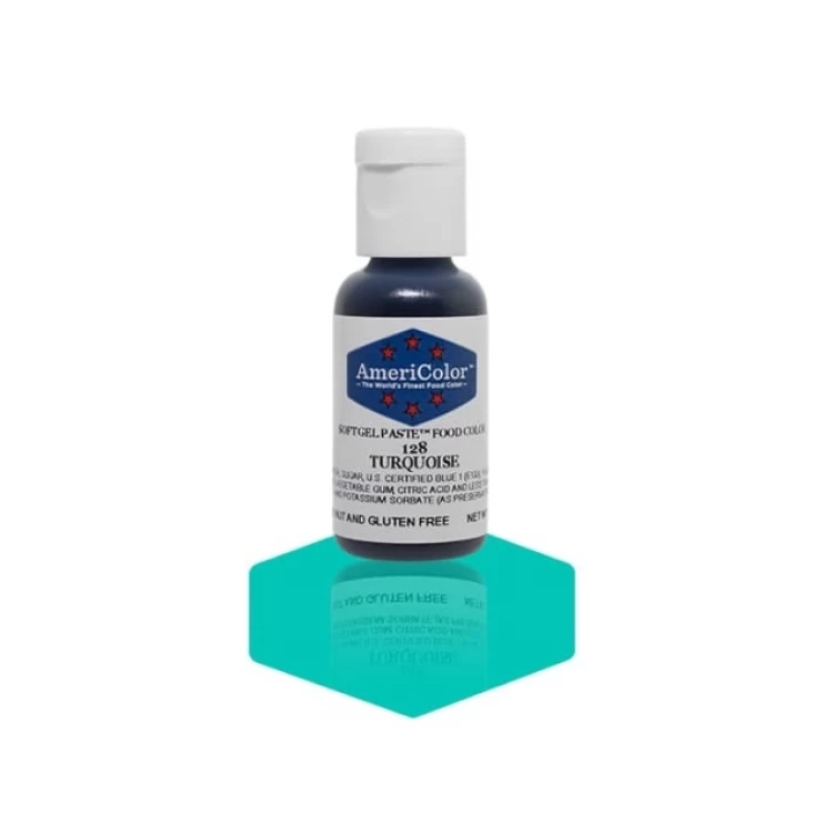 Краситель гелевый Americolor Бирюзовый (Turquoise)