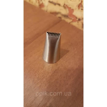 Насадка кондитерская метал. №481