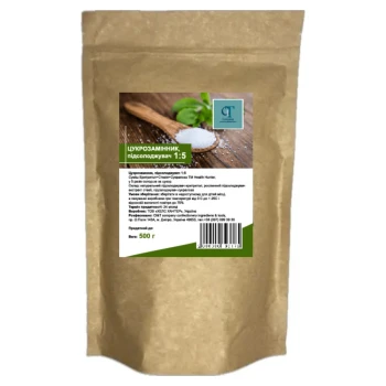 Подсластитель (коэффициент сладости 1:5), 500г