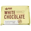Шоколад білий chocolate 26%, плитка 1,2 кг