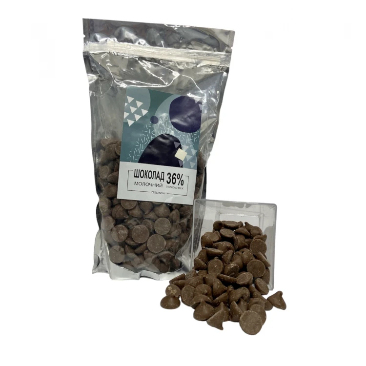 Шоколад молочный Trinidad Milk 36% Zeelandia 1 кг