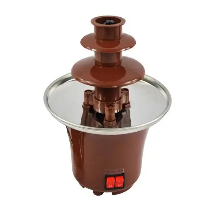 Шоколадный фонтан Фондю Mini Chocolate Fondue Fountain