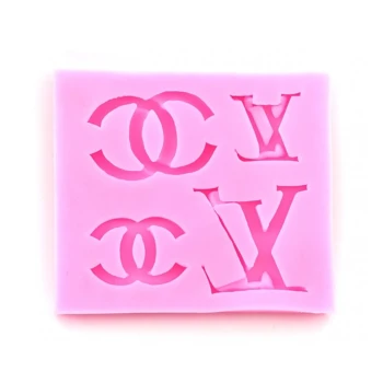 Силиконовые формы для марципана Модные бренды