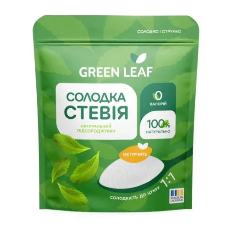 Сладкая Стевия (1:1) 100г GREEN LEAF