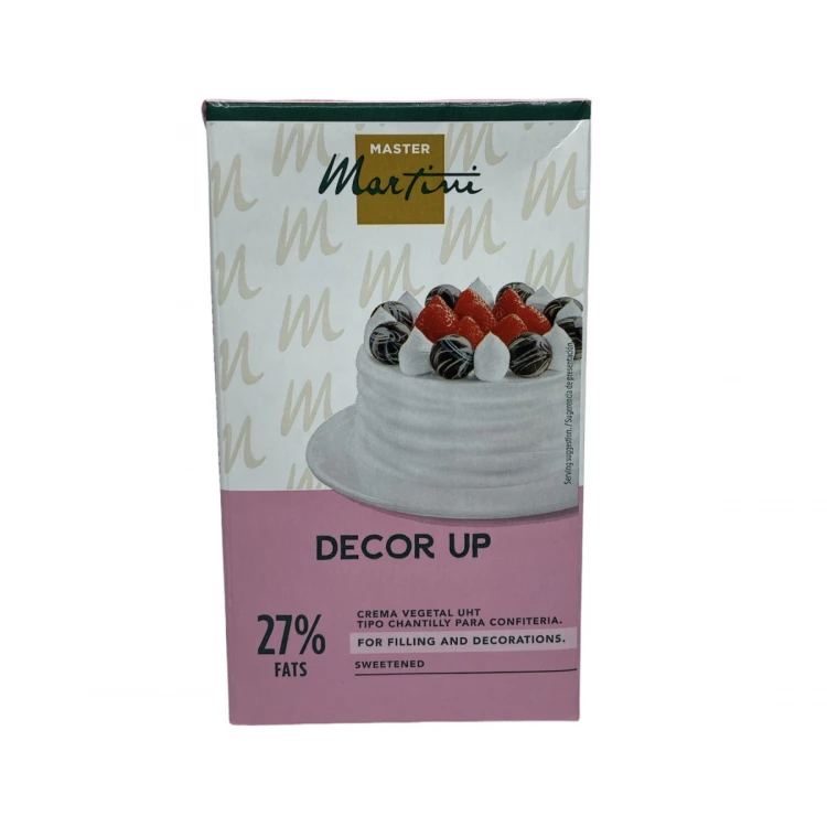 Сливки сладкие "Decor Up", 27%, 1л