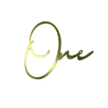 Топпер One золото