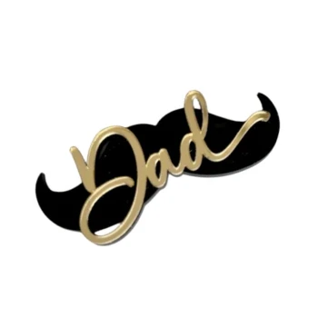 Зеркальный топпер Super DAD (усы)