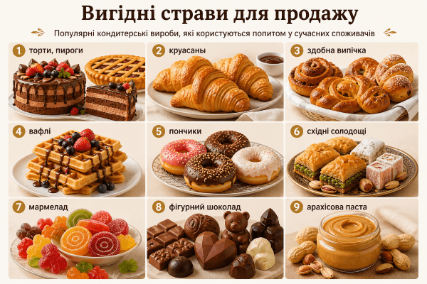 Красивые десерты на продажу - фото 2