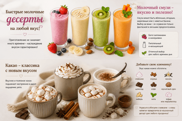 Молочные десерты - фото 5