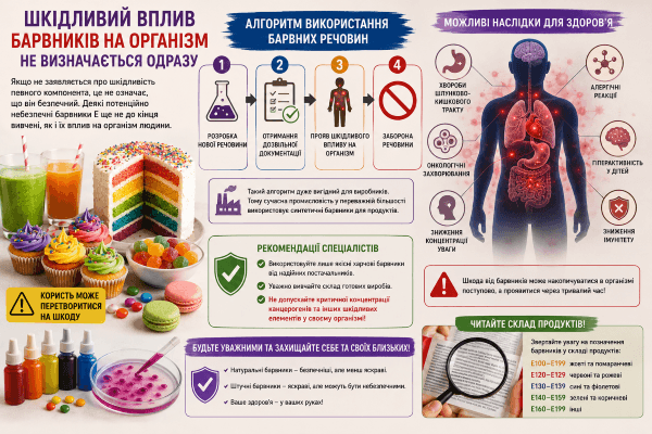 Вредны ли пищевые красители - фото 1